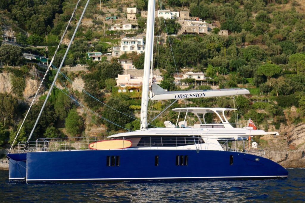 onboard sailing instruction session